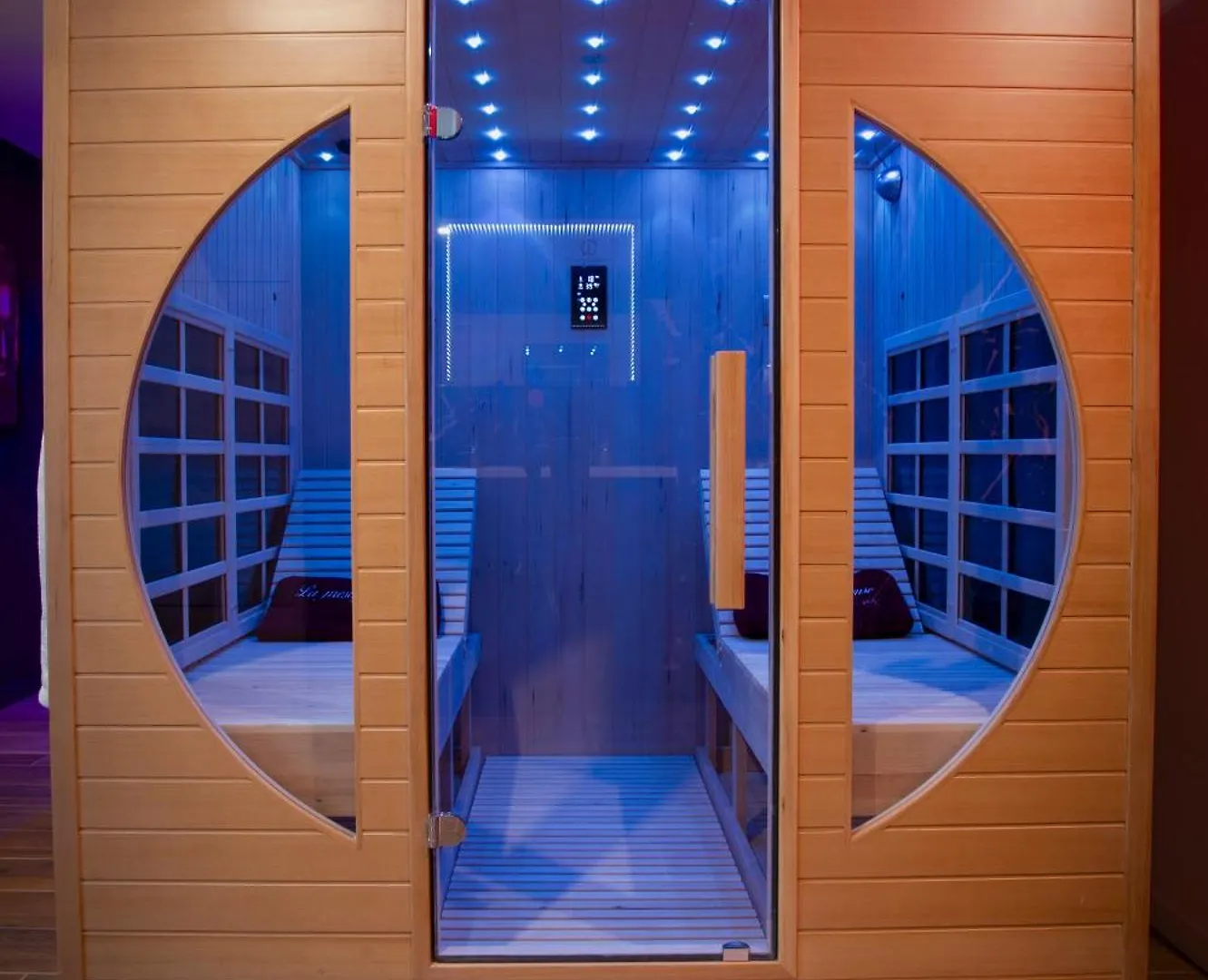 La Prestigieuse Sauna Balneo Cine Roannes-Saint-Mary Villa